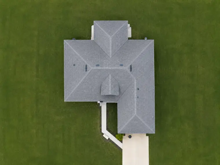 Satellite roof scan